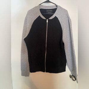 Zara men’s Black and Gray Jacket